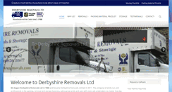 Desktop Screenshot of derbyshireremovals.com