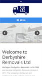 Mobile Screenshot of derbyshireremovals.com